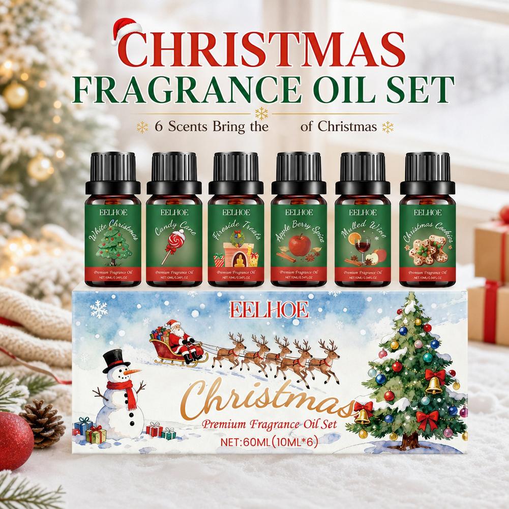 Silk Candle - 6 In 1 Aromatherapy Essential Christmas
