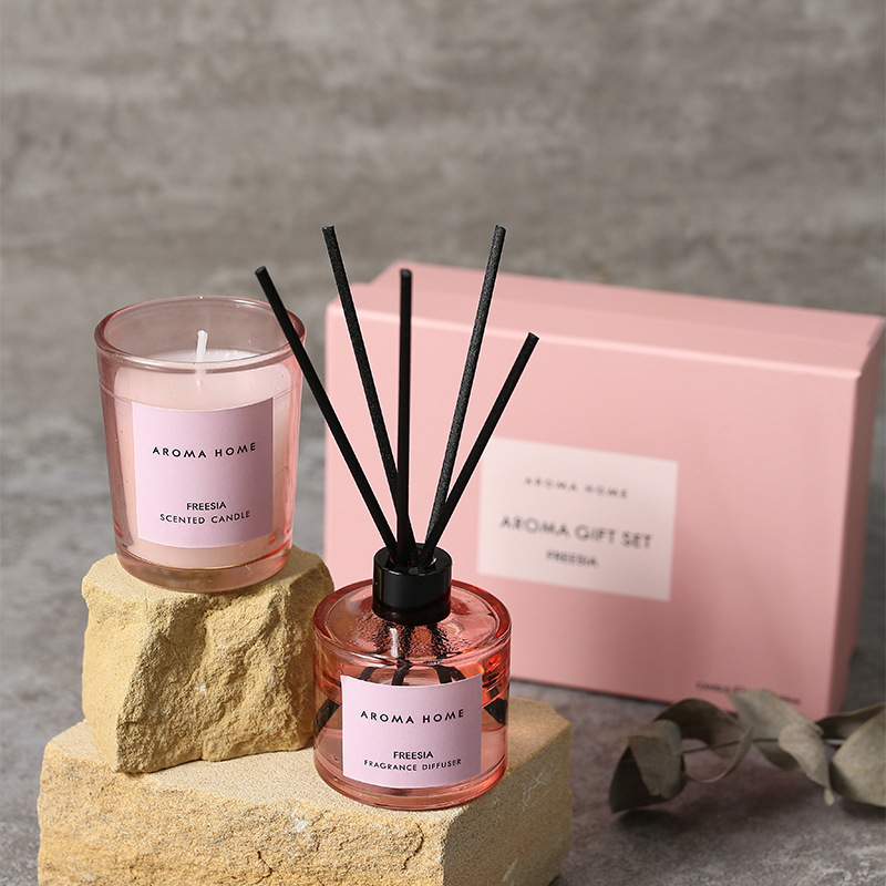 2Pcs Gift Box Set Aromatherapy - Candle Containers recension och pris