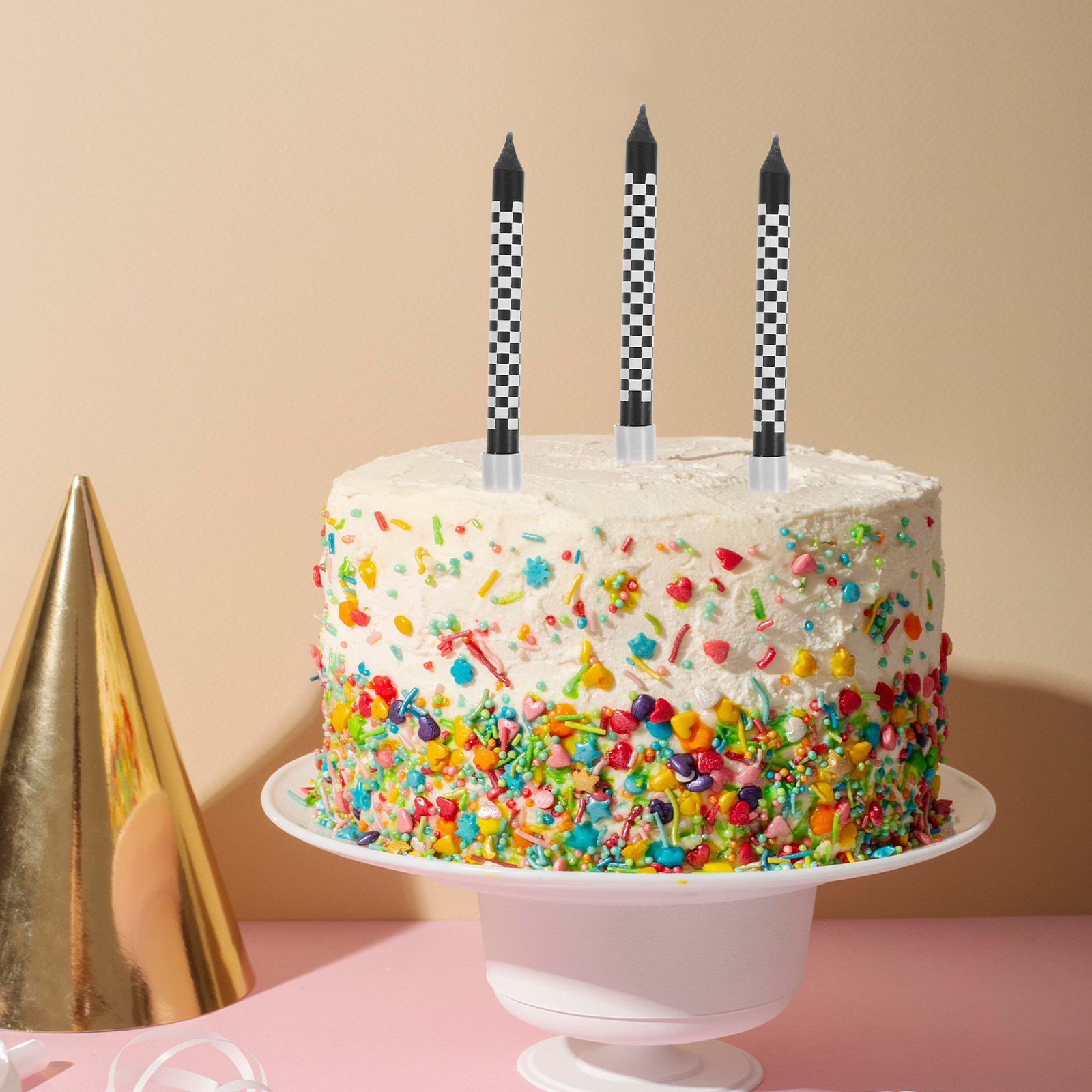 12Pcs Birthday Candles Trendy  - Paraffin Wax recension och pris