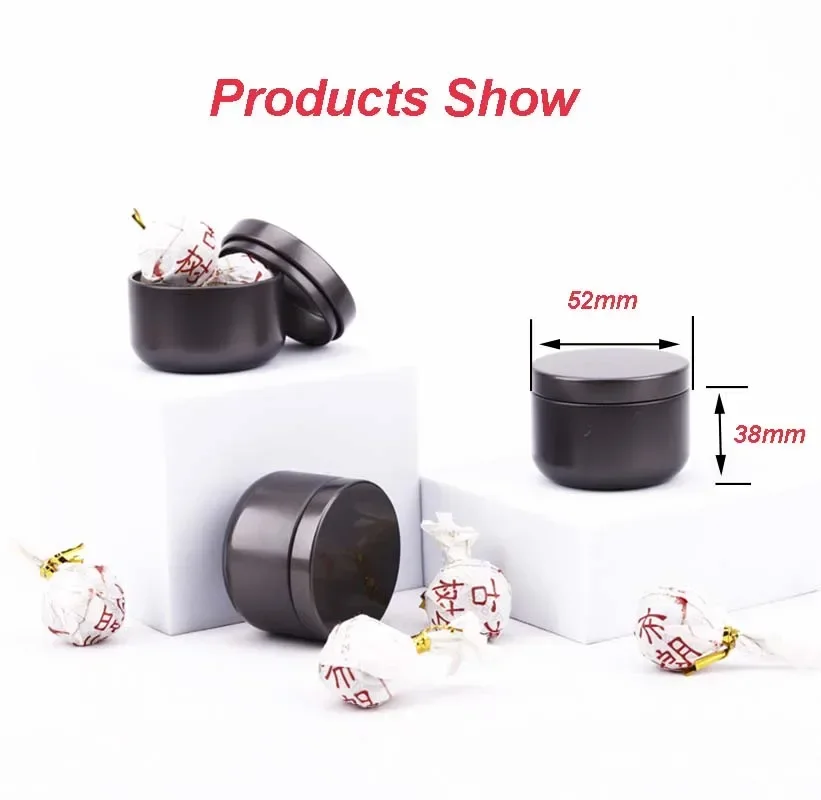 1Pc 30ml Mini Tin Box Metal Sm - Candle Containers recension och pris