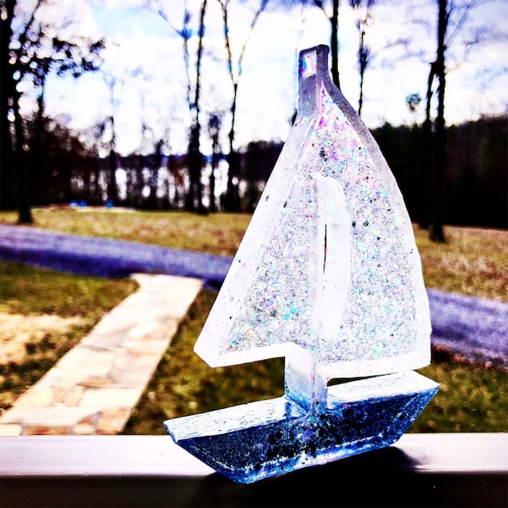 3D Sailboat Night Light Silico - Candle Lighter recension och pris
