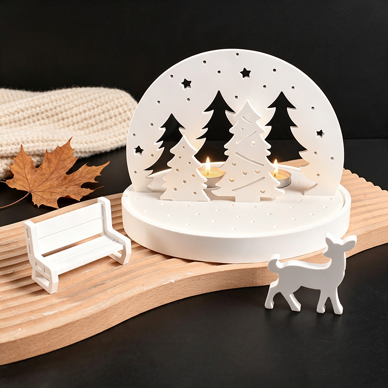Christmas Elk Tealight Candle  - Candle Lighter recension och pris
