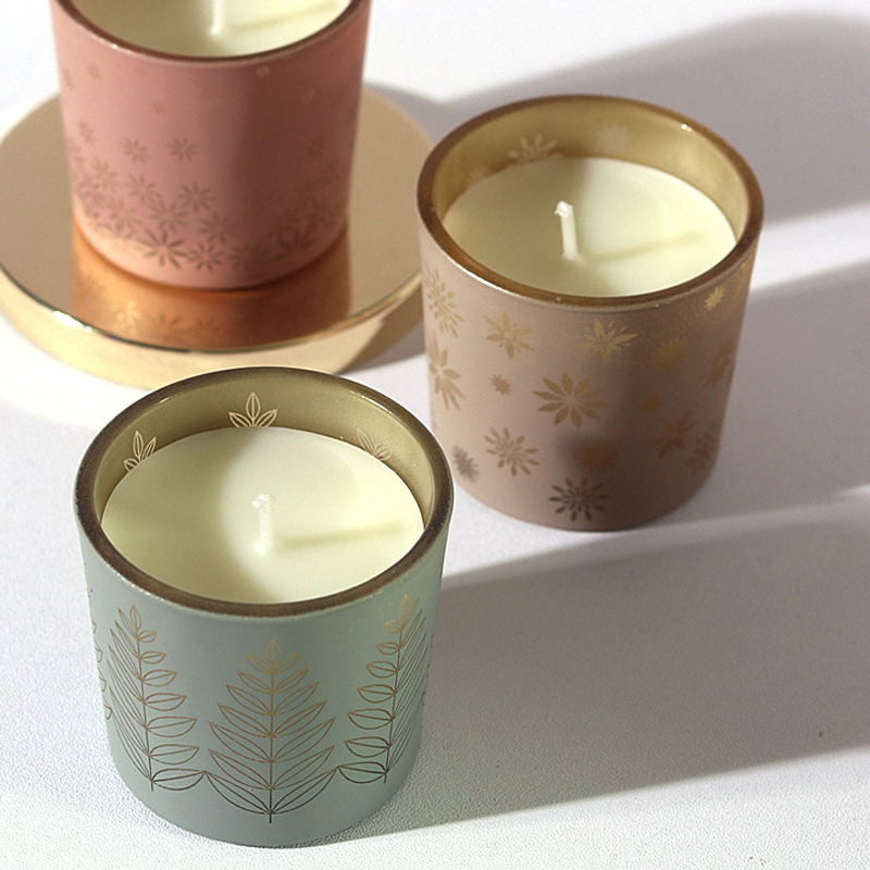 Colorful Ceramic candles creat - Paraffin Wax recension och pris