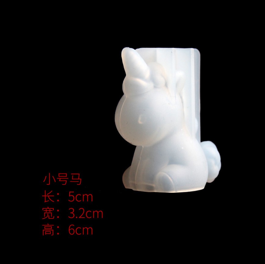 Transparent Unicorn Silicone E - Candle Molds recension och pris