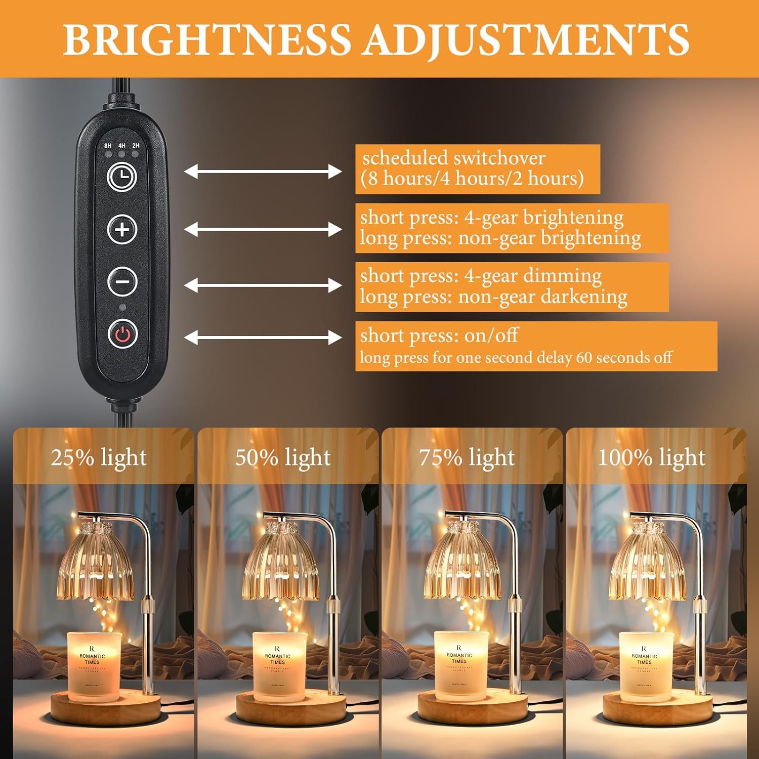 Adjustable Height Aromatherapy - Wax Melts recension och pris