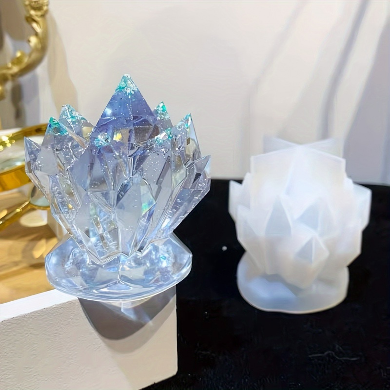 1pcCrystal Cluster Decorative  - Candle Molds recension och pris