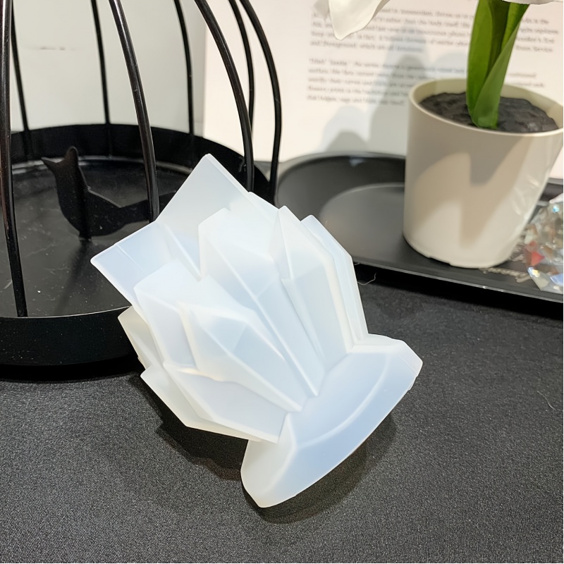 1pcCrystal Cluster Decorative  - Candle Molds recension och pris