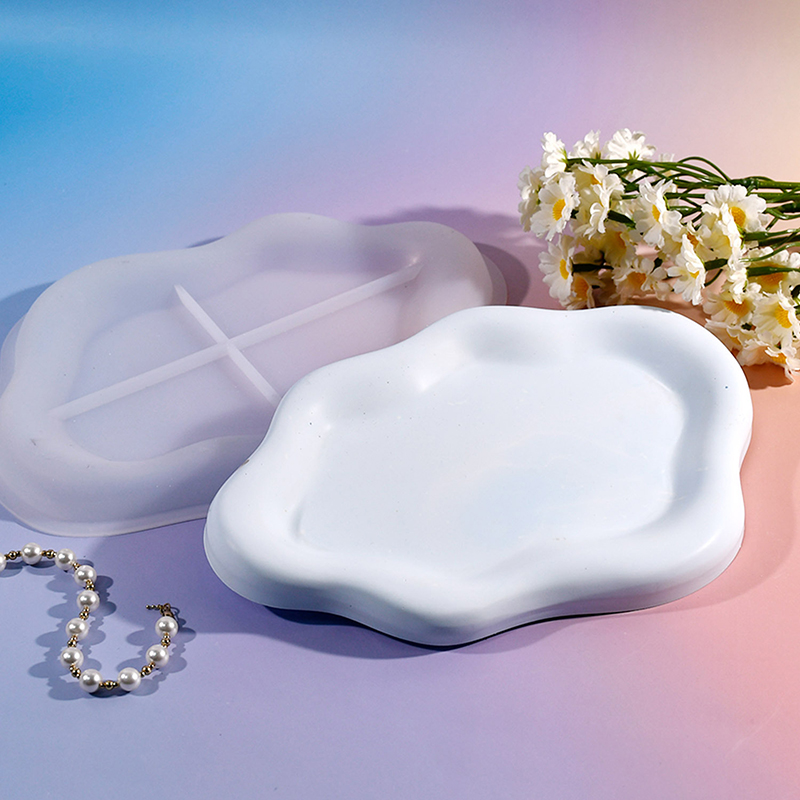 Irregular Cloud Shape Tray Sil - Candle Molds recension och pris