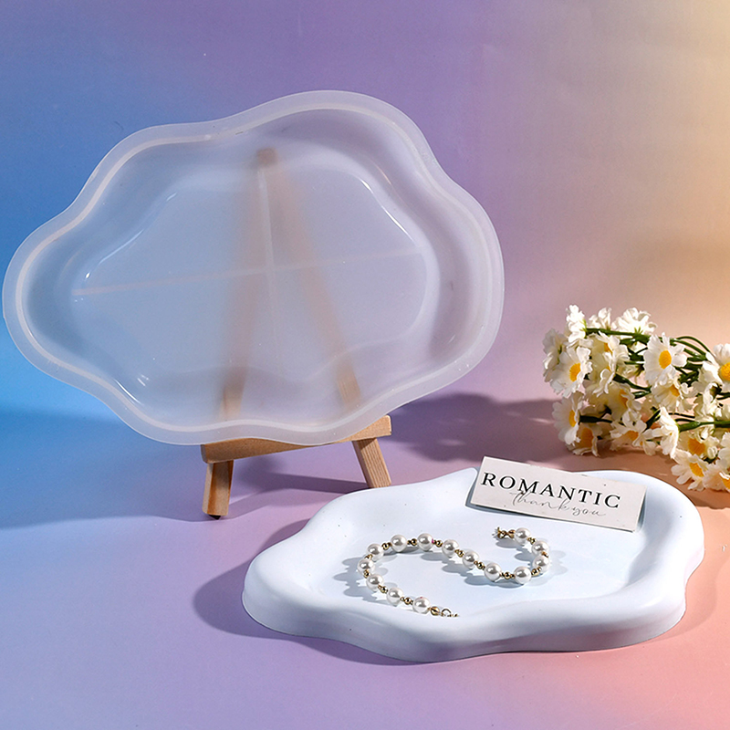 Irregular Cloud Shape Tray Sil - Candle Molds recension och pris