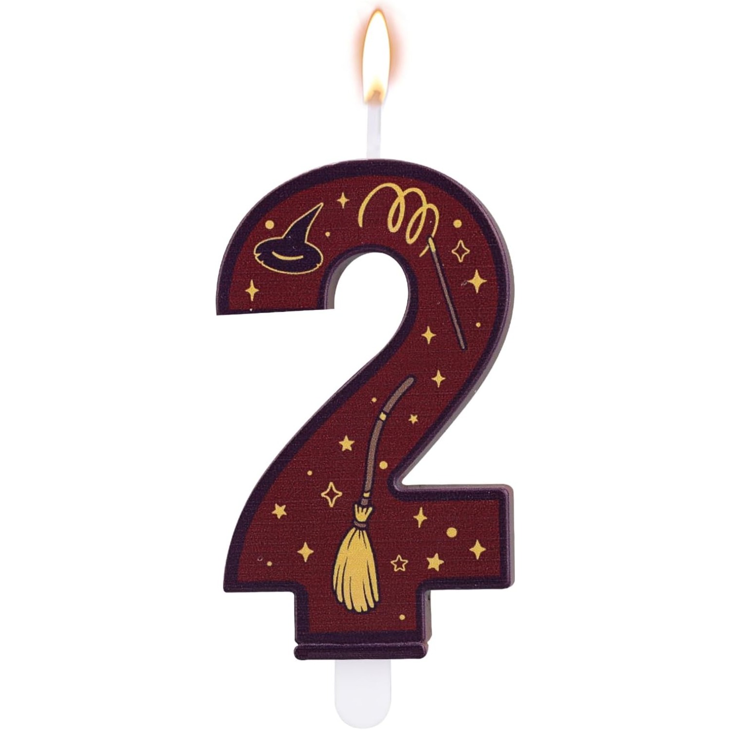 1 Set Number 0-9 Magical Theme - Silk Candle recension och pris