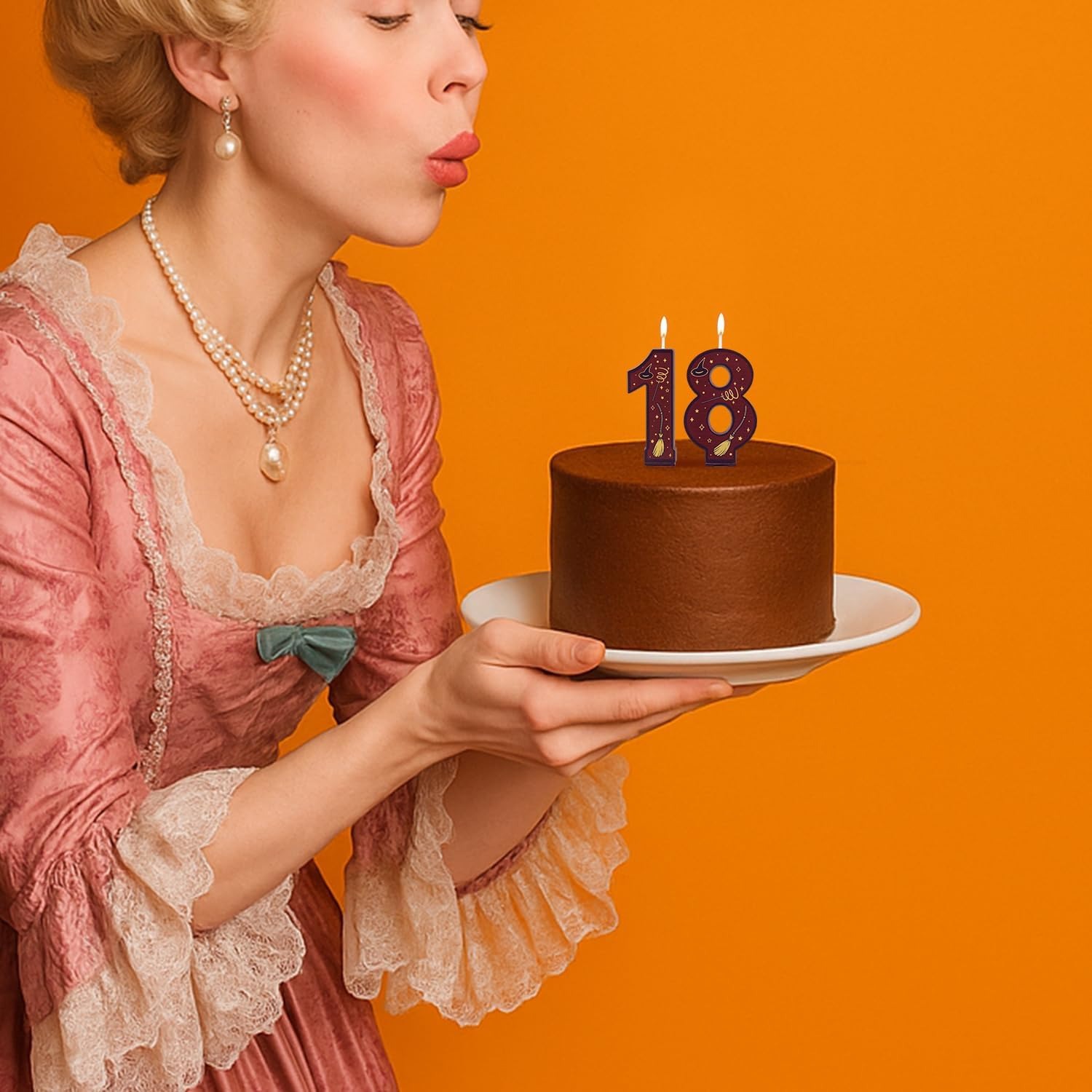 1 Set Number 0-9 Magical Theme - Silk Candle recension och pris