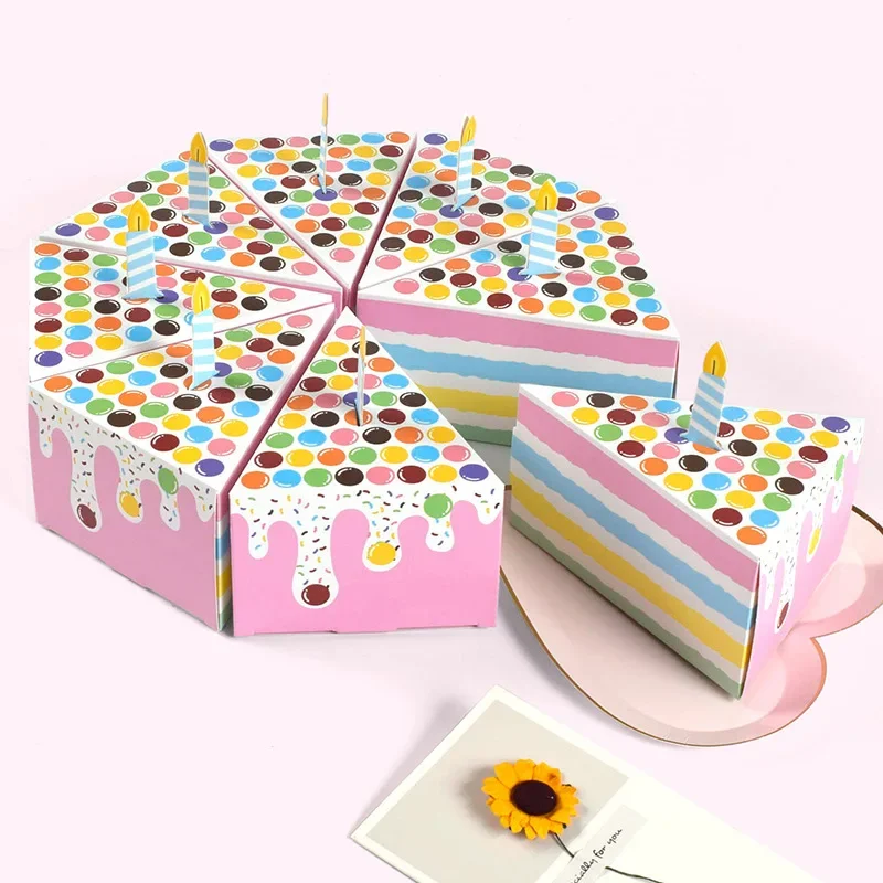 8Pcs Creative Candle Dot Cake  - Candle Containers recension och pris