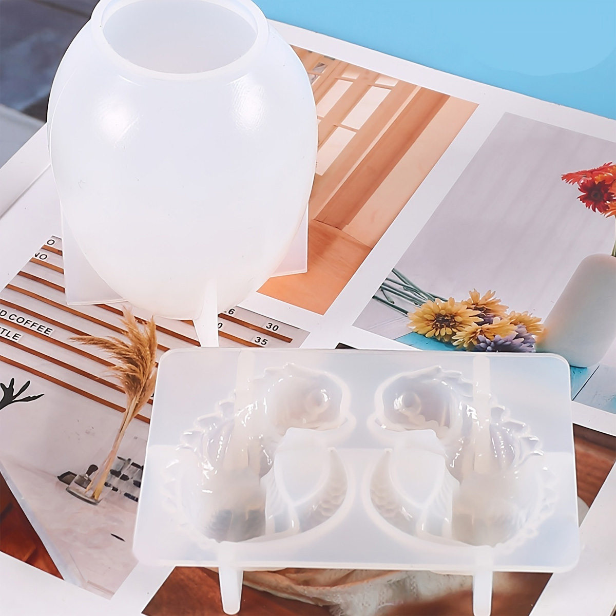 Silicone Dragon Egg Molds, 2-P - Candle Making Kit recension och pris