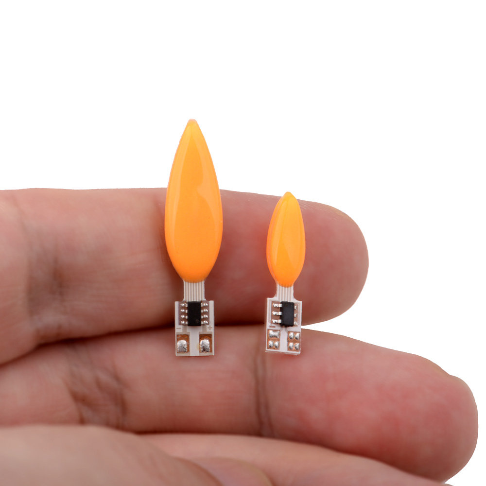 DC 3V Flicker Fire Flame for L - Candle Wick recension och pris