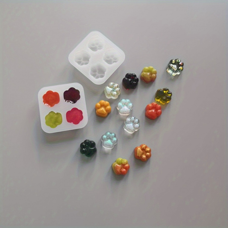 1Cat Paw Pattern Silicone Mold - Candle Making Kit recension och pris