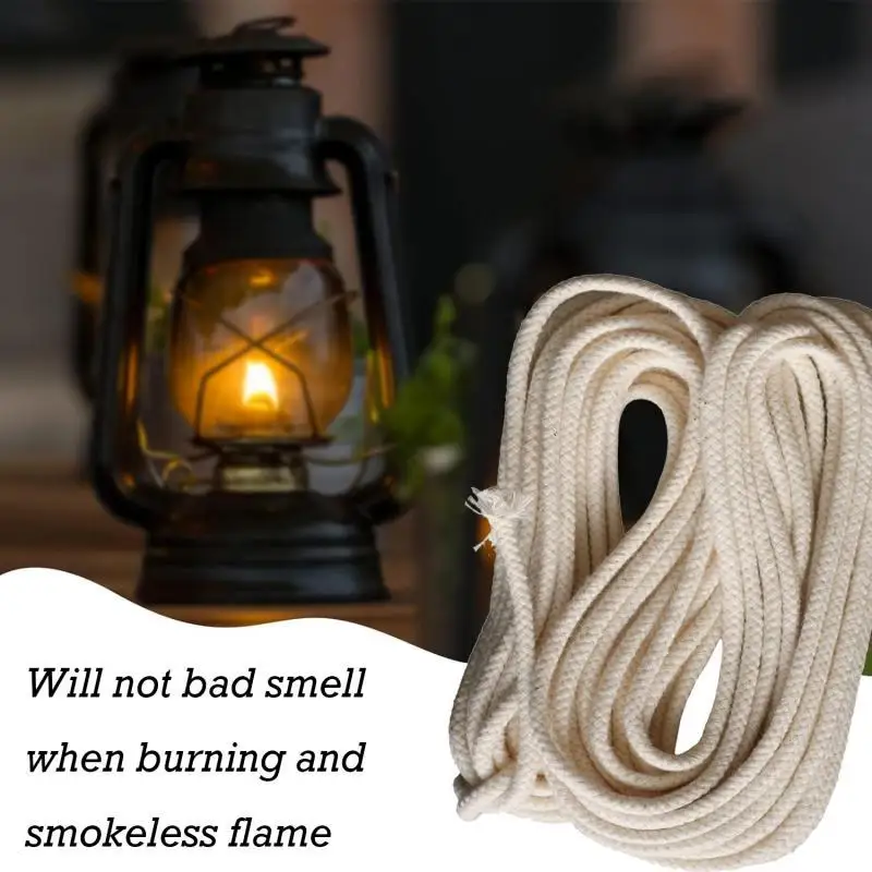 3/5/10m Round Cotton Alcohol W - Candle Lighter recension och pris