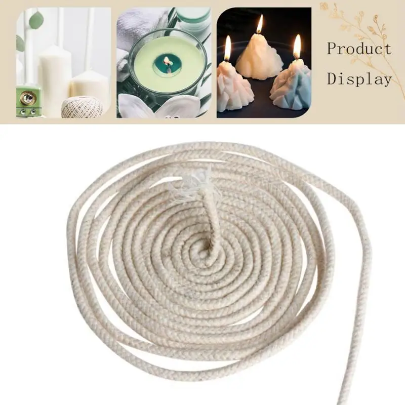 3/5/10m Round Cotton Alcohol W - Candle Lighter recension och pris