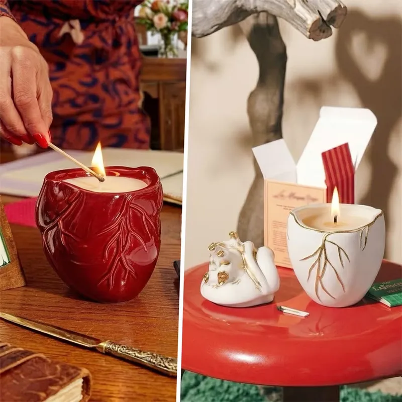 Nicole Sculpted Heart Candle J - Candle Molds recension och pris