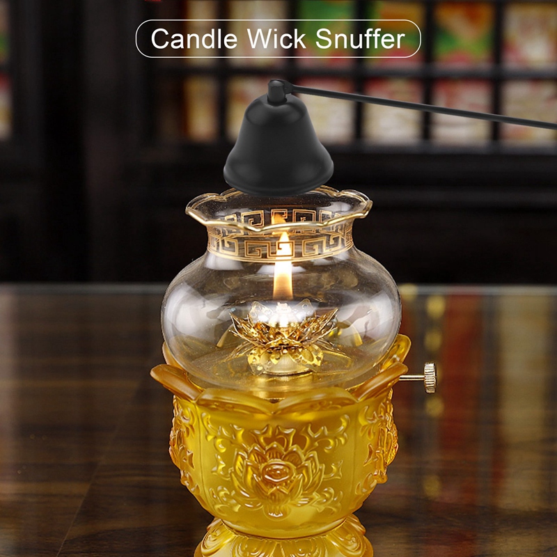 Black Stainless Steel Bell Can - Candle Wick recension och pris