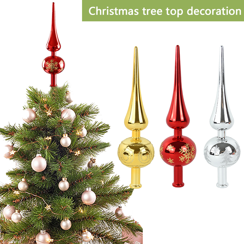 23cm Christmas Tree Topper Red - Candle Lighter recension och pris